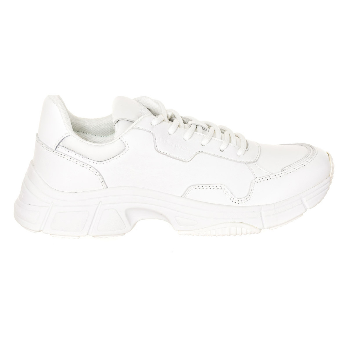 Cipők Férfi Rövid szárú edzőcipők Calvin Klein Jeans B4F2104-WHITE Fehér