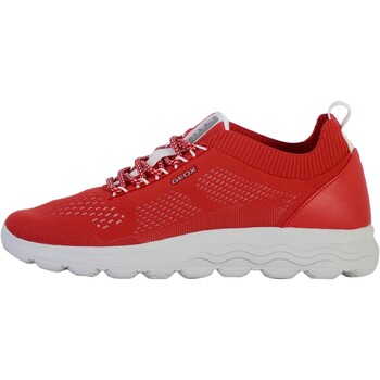 Cipők Női Rövid szárú edzőcipők Geox 178926 Piros
