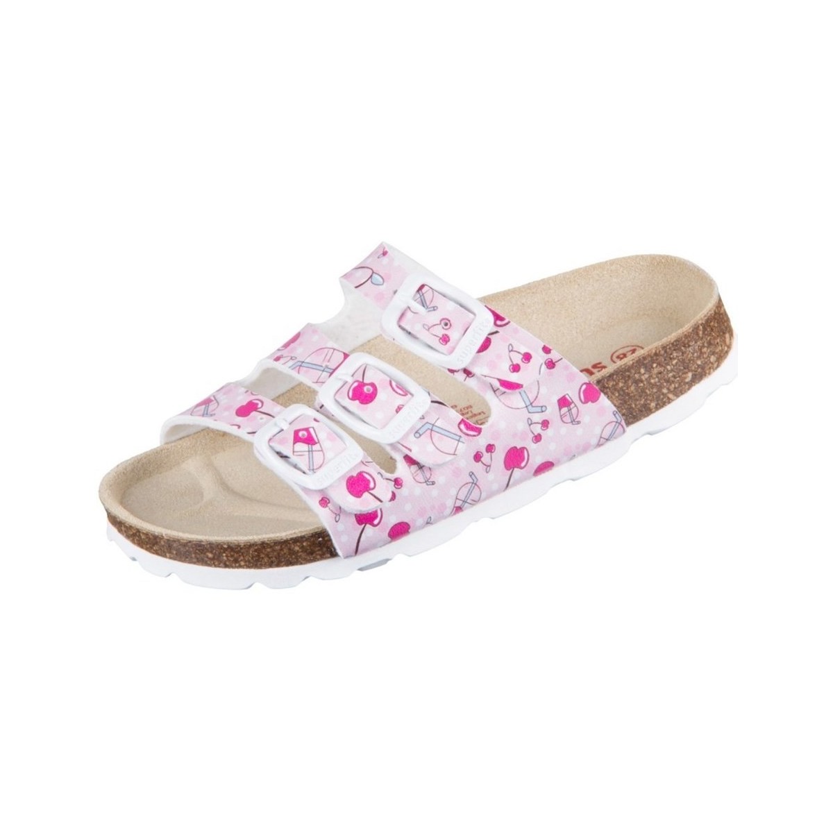 Cipők Gyerek Lábujjközös papucsok Superfit 18001135530 Rózsaszín