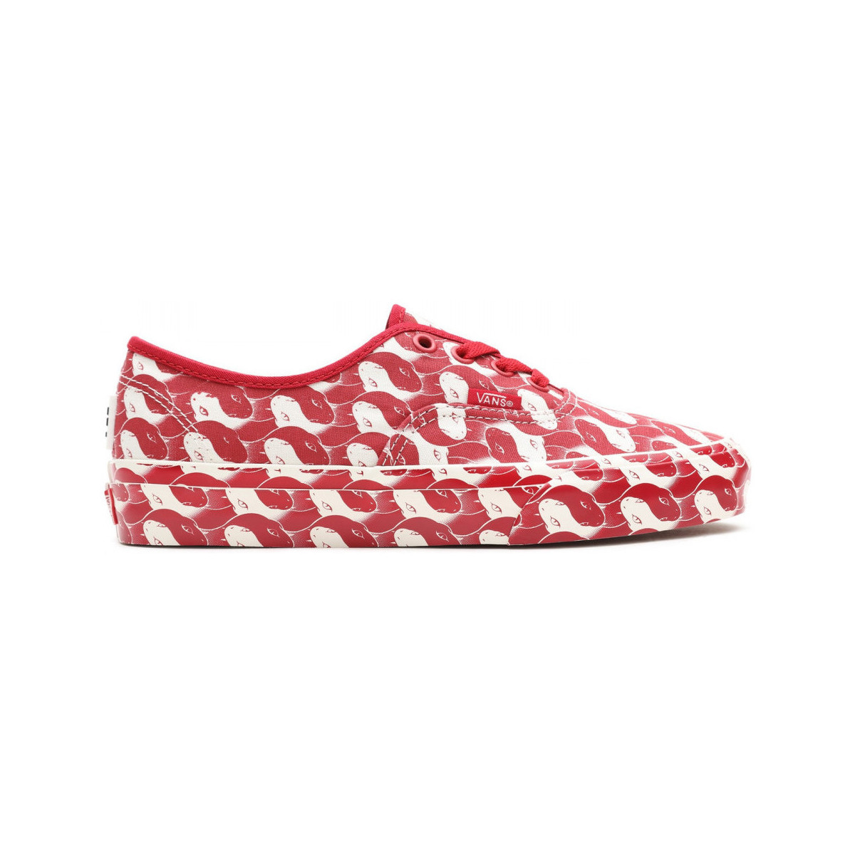 Cipők Férfi Deszkás cipők Vans Authentic Piros