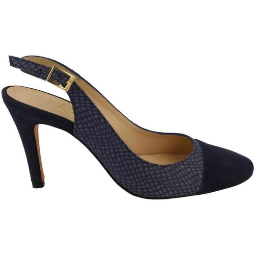 Cipők Női Oxford cipők & Bokacipők Nacho Rivera  Kék