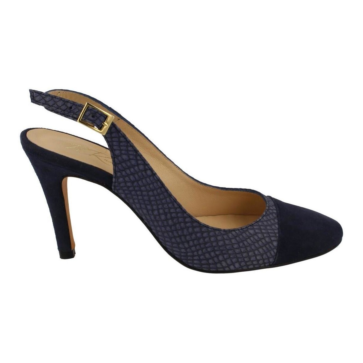 Cipők Női Oxford cipők & Bokacipők Nacho Rivera  Kék