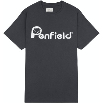 Ruhák Férfi Rövid ujjú pólók Penfield T-shirt  Bear Chest Print Szürke