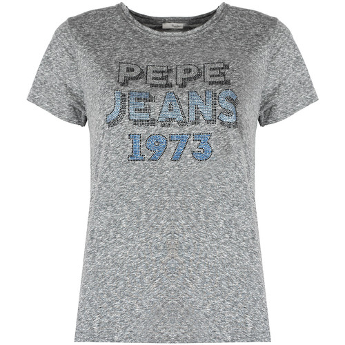Ruhák Női Rövid ujjú pólók Pepe jeans PL504817 | Bibiana Szürke