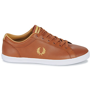 Fred Perry BASELINE LEATHER Barna