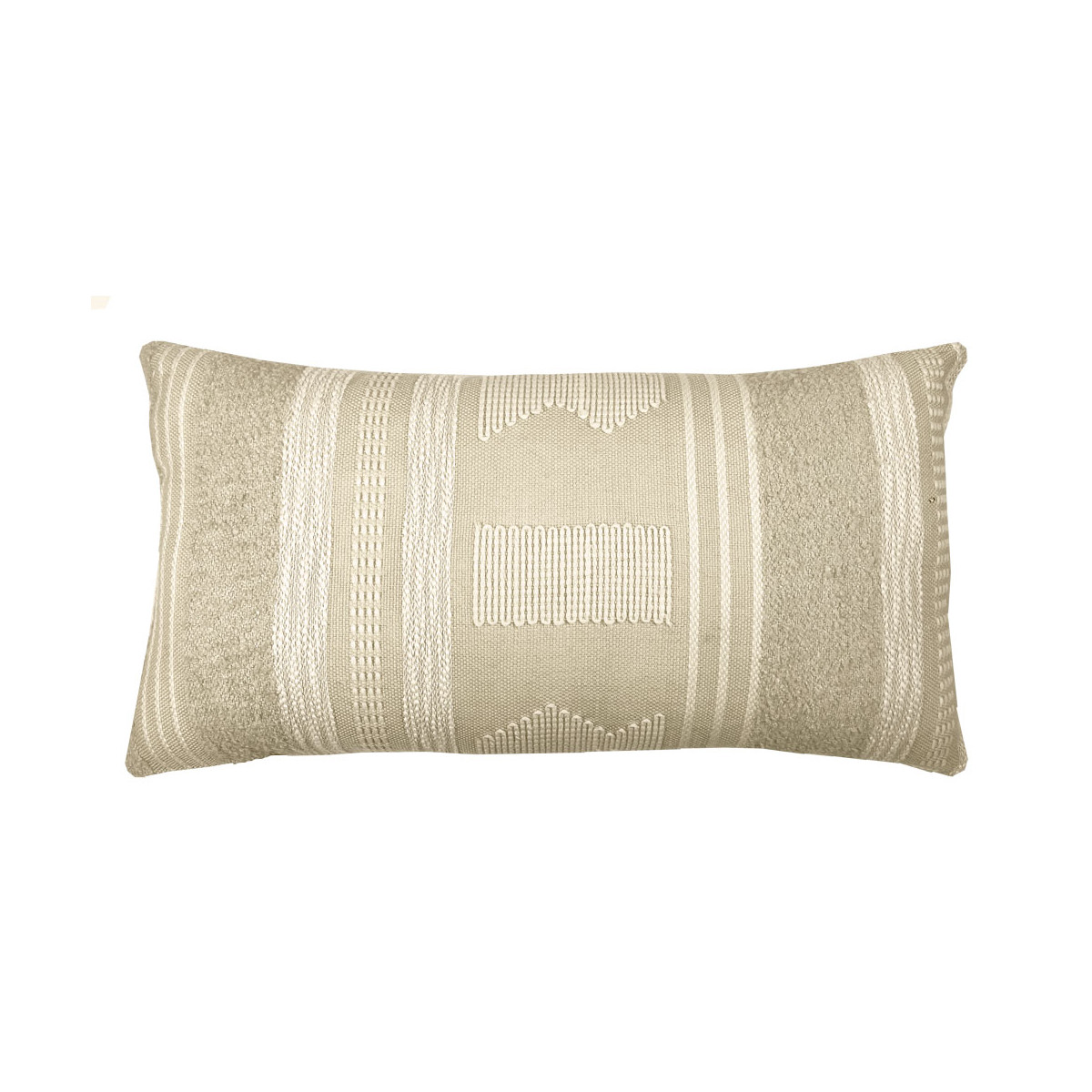 Otthon Párnák Malagoon Craft offwhite cushion rectangle (NEW) Fehér
