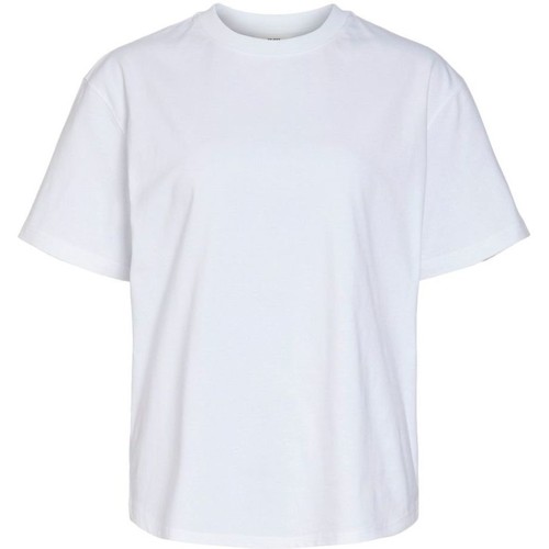 Ruhák Női Pulóverek Object Fifi T-Shirt - Bright White Fehér