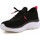 Cipők Női Fitnesz Skechers Hyper Burst GoWalk Sneakers 124585-BKMT Fekete 