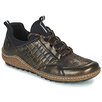 Cipők Női Rövid szárú edzőcipők Rieker L7554-25 Barna