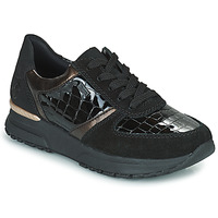 Cipők Női Rövid szárú edzőcipők Rieker N7412-00 Fekete 