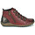 Cipők Női Magas szárú edzőcipők Remonte R1488-35 Bordó