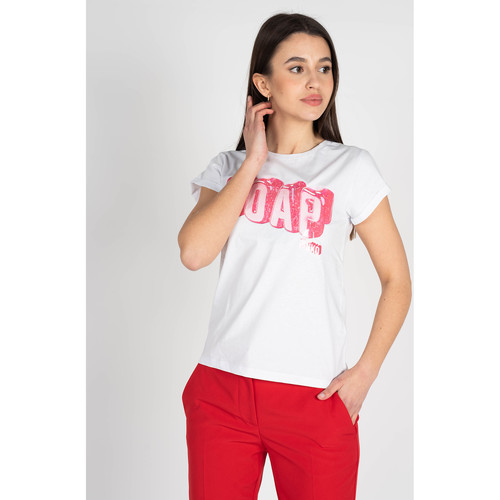 Ruhák Női Rövid ujjú pólók Pinko 1V10Q8 Y81C | Annuvolare T-shirt Fehér
