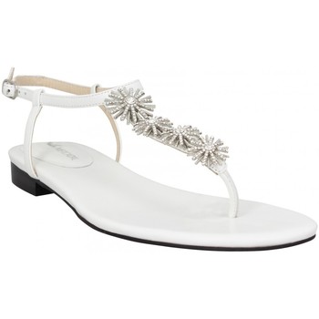 Cipők Női Szandálok / Saruk Atelier Mercadal Aphrodite Cuir Femme Blanc Fehér