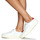 Cipők Női Rövid szárú edzőcipők Kenzo KENZOSWING LOW TOP SNEAKERS Fehér