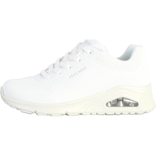 Cipők Női Rövid szárú edzőcipők Skechers 208322 Fehér