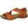 Cipők Női Szandálok / Saruk Interbios  Narancssárga