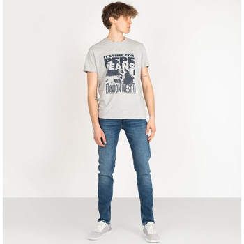 Ruhák Férfi Nadrágok Pepe jeans PM205895DH74 | Hatch Regular Kék