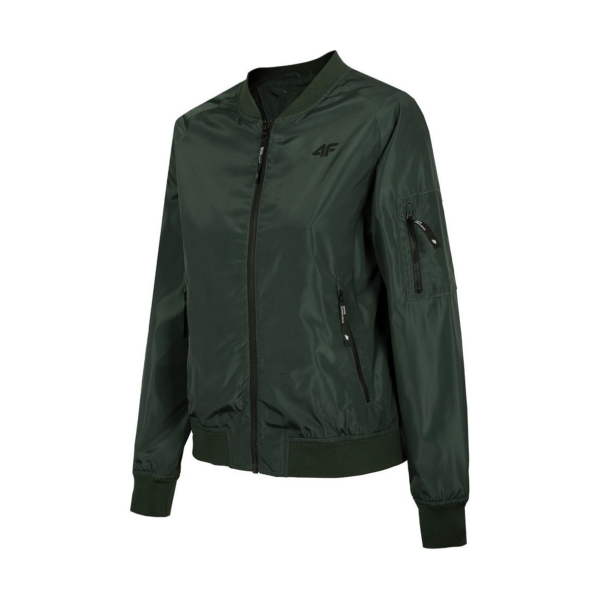 Ruhák Női Kabátok 4F KUDC004 Zöld
