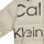 Ruhák Lány Steppelt kabátok Calvin Klein Jeans BOLD INSTITUTIONAL LOGO PUFFER JACKET Fehér