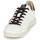 Cipők Női Rövid szárú edzőcipők Victoria TENIS EFECTO PIEL GLITTER Fehér / Ezüst