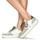 Cipők Női Rövid szárú edzőcipők Victoria MADRID SERRAJE & METAL Fehér