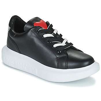 Cipők Női Rövid szárú edzőcipők Love Moschino JA15044G1F Fekete 