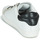 Cipők Női Rövid szárú edzőcipők Love Moschino JA15402G1F Fehér / Fekete  / Ezüst
