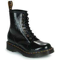 Cipők Női Csizmák Dr. Martens 1460 Distressed Patent Fekete 