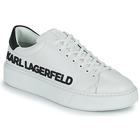 Cipők Férfi Rövid szárú edzőcipők Karl Lagerfeld MAXI KUP Karl Injekt Logo Lo Fehér