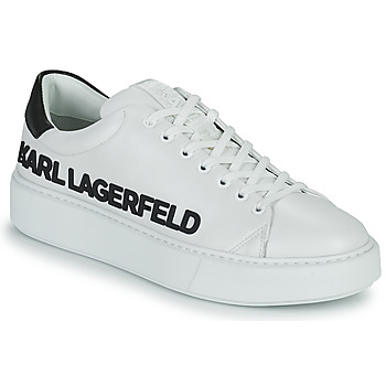 Cipők Férfi Rövid szárú edzőcipők Karl Lagerfeld MAXI KUP Karl Injekt Logo Lo Fehér