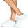 Cipők Női Rövid szárú edzőcipők Karl Lagerfeld KAPRI Signia Lace Lthr Fehér / Ezüst