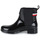 Cipők Női Gumicsizmák Tommy Hilfiger Ankle Rainboot With Metal Detail Fekete 