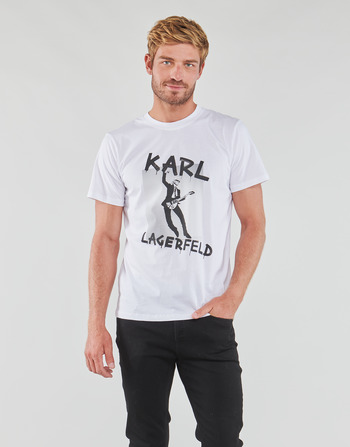 Karl Lagerfeld KARL ARCHIVE OVERSIZED T-SHIRT Fehér