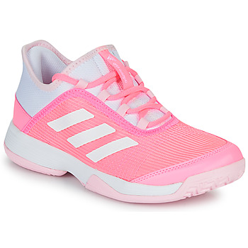 Cipők Lány Tenisz adidas Performance adizero club k Rózsaszín / Fehér