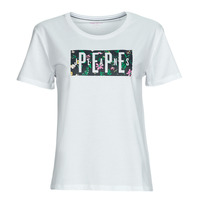 Ruhák Női Rövid ujjú pólók Pepe jeans PATSY Fehér