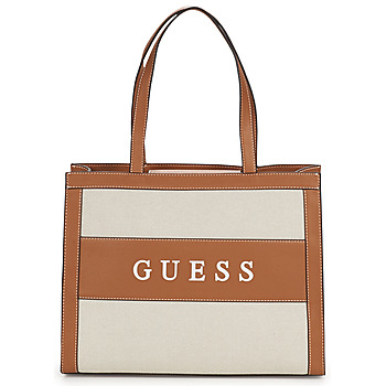 Táskák Női Bevásárló szatyrok / Bevásárló táskák Guess MONIQUE WB Bézs / Barna