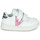 Cipők Lány Rövid szárú edzőcipők Victoria TIEMPO EFECTO PIEL & FAN Fehér / Rózsaszín
