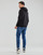 Ruhák Férfi Pulóverek Calvin Klein Jeans SCATTERED URBAN GRAPHIC HOODIE Fekete 
