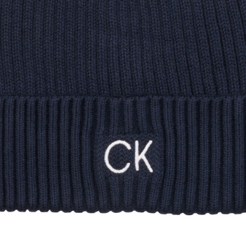 Calvin Klein Jeans CLASSIC COTTON RIB BEANIE Tengerész