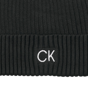 Calvin Klein Jeans CLASSIC COTTON RIB BEANIE Fekete 