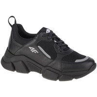 Cipők Női Rövid szárú edzőcipők 4F OBDL254 Fekete 