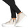 Cipők Női Magas szárú edzőcipők Calvin Klein Jeans VULC HIGH TOP-MN JQ Elefántcsont / Bézs