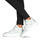 Cipők Női Magas szárú edzőcipők Calvin Klein Jeans CHUNKY CUPSOLE LACEUP MID M Fehér / Ezüst