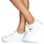 Cipők Női Rövid szárú edzőcipők Calvin Klein Jeans VULC FLATFORM LACEUP Fehér