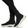 Cipők Női Magas szárú edzőcipők Calvin Klein Jeans 2 PIECE SOLE SOCK BOOT - KNIT Fekete 