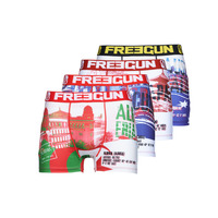 Fehérnemű Férfi Boxerek Freegun PRENIUM X4 Sokszínű