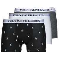 Fehérnemű Férfi Boxerek Polo Ralph Lauren CLASSIC TRUNK X3 Fekete  / Szürke / Fehér