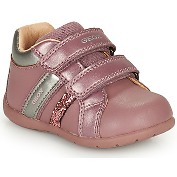 Cipők Lány Rövid szárú edzőcipők Geox B ELTHAN GIRL Rózsaszín / Ezüst
