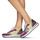 Cipők Női Rövid szárú edzőcipők Philippe Model TROPEZ 2.1 LOW WOMAN Bézs / Szilva / Keki