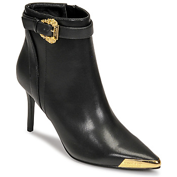 Cipők Női Bokacsizmák Versace Jeans Couture 73VA3S57 Fekete 